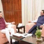 cm dhami and vinod chamoli-