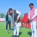 cm dhami in 38th national games