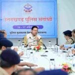 cm dhami in police meeting