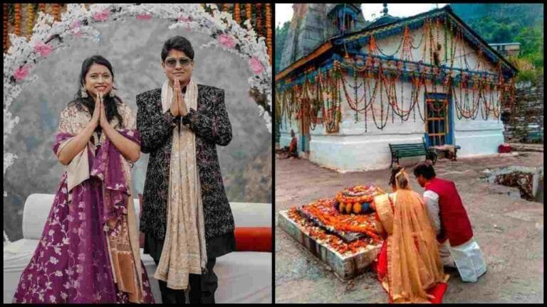 Triyugi Narayan temple wedding