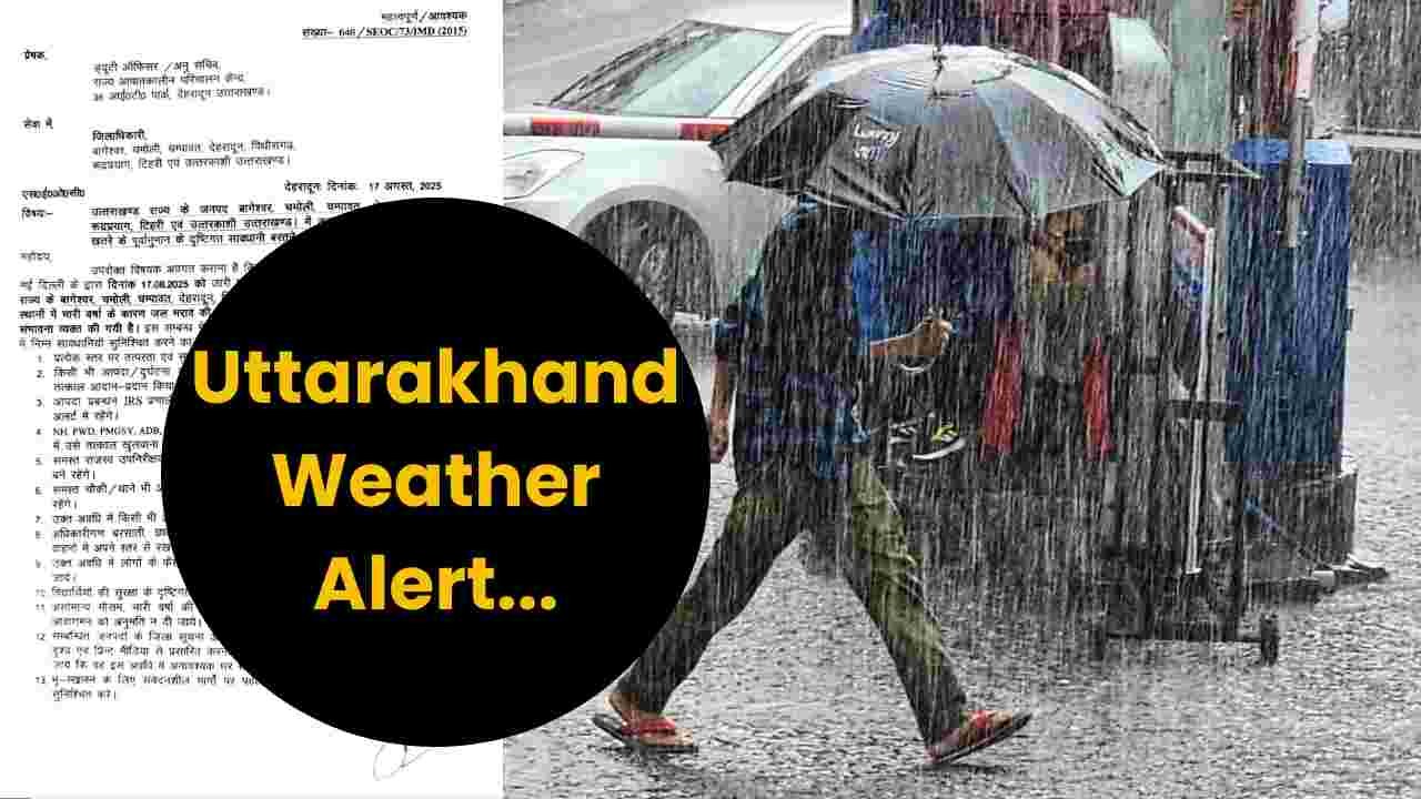Uttarakhand Weather Alert