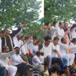 congress party pradarshan