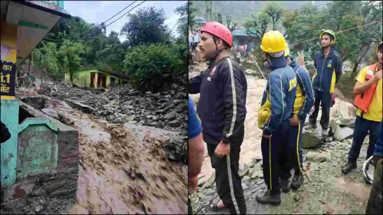 उत्तरकाशी के नौगांव में बादल फटा (1)