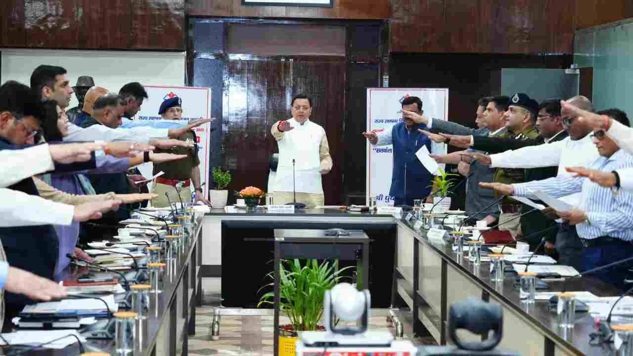 CM Pushkar Singh Dhami