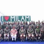 cm dhami in milam
