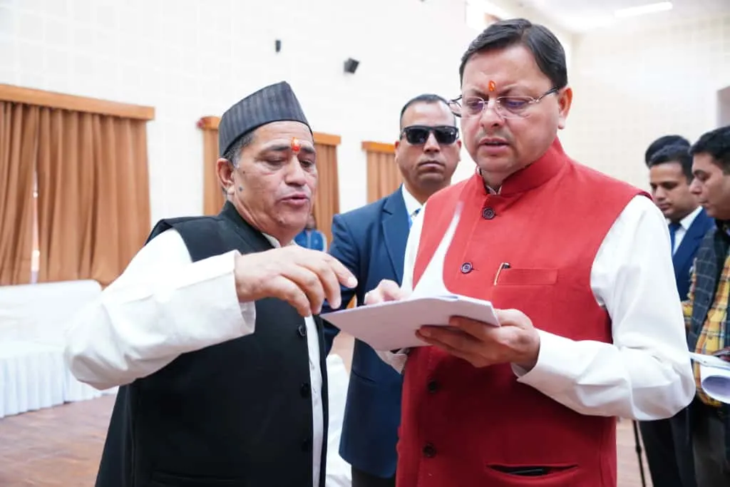 उत्तराखंड के मुख्यमंत्री पुष्कर सिंह धामी uttarakhand news