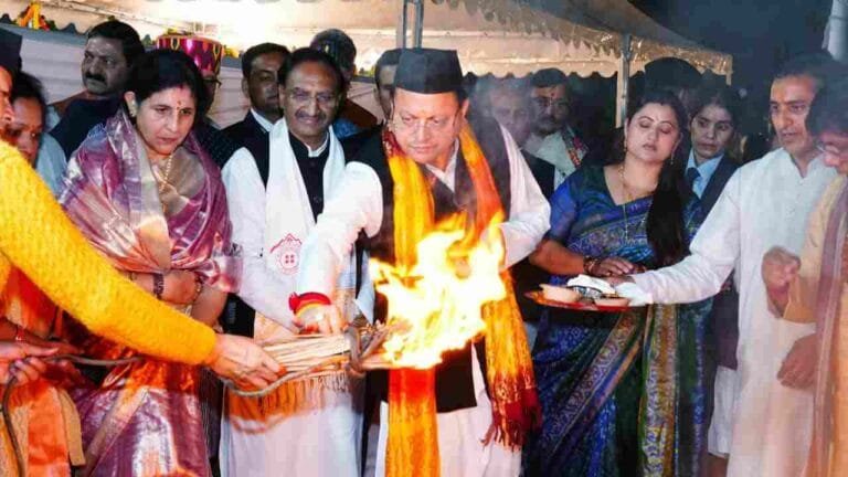 cm dhami celebrate igas