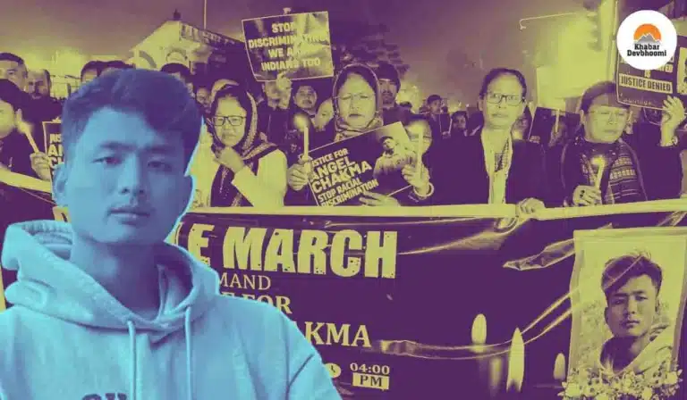 angel chakma, एंजल चकमा के लिए न्याय की मांग-compressed