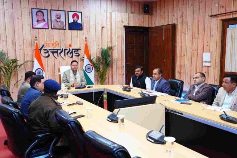 कानून व्यवस्था पर सीएम धामी ने बुलाई बैठक