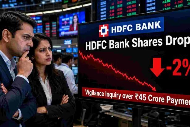 HDFC BANK SHARE DROP