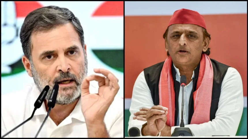 RAHUL GANDHI AND AKHILESH YADAV