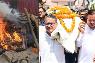 bc khanduri died cremation in haridwar