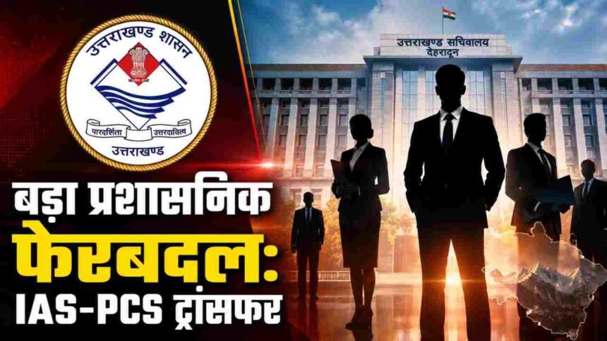 dehradun dm transfer uttarakhand ias pcs transfer list