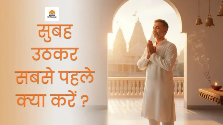 सुबह उठकर सबसे पहले क्या करें, subah uthkar sabse pahle kya karen
