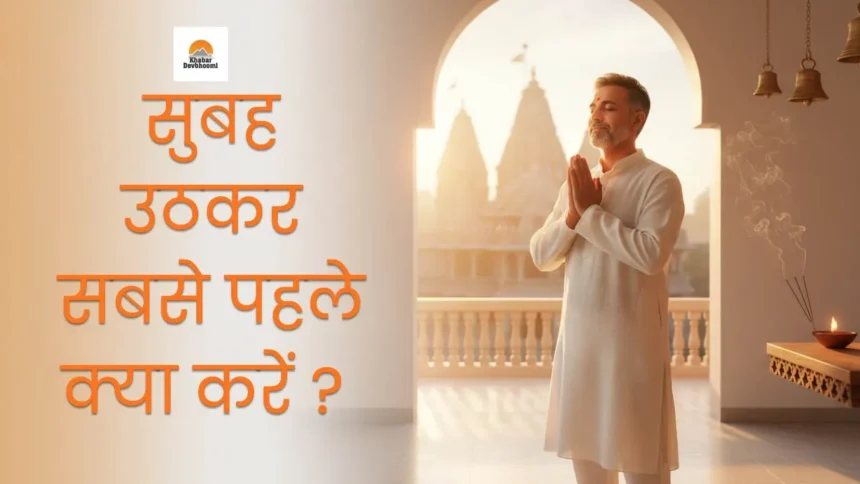 सुबह उठकर सबसे पहले क्या करें, subah uthkar sabse pahle kya karen