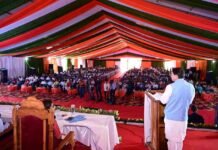 सेलाकुई में सीएम धामी ने दी 20.55 करोड़ की योजनाओं की सौगात, चिकित्सा विश्वविद्यालय में बनेगा प्रशासनिक भवन सेलाकुई चिकित्सा शिक्षा विश्वविद्यालय में योजनाओं का लोकार्पण करते मुख्यमंत्री पुष्कर सिंह धामी