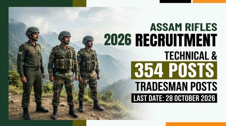 asaam rifles recruitment-latest