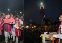 देहरादून के दशहरा महोत्सव में शामिल हुए CM धामी, बोले- सत्य और धर्म की राह दिखाते हैं भगवान श्रीराम के आदर्श cm-dhami-dehradun-dussehra-mahotsav.jpg